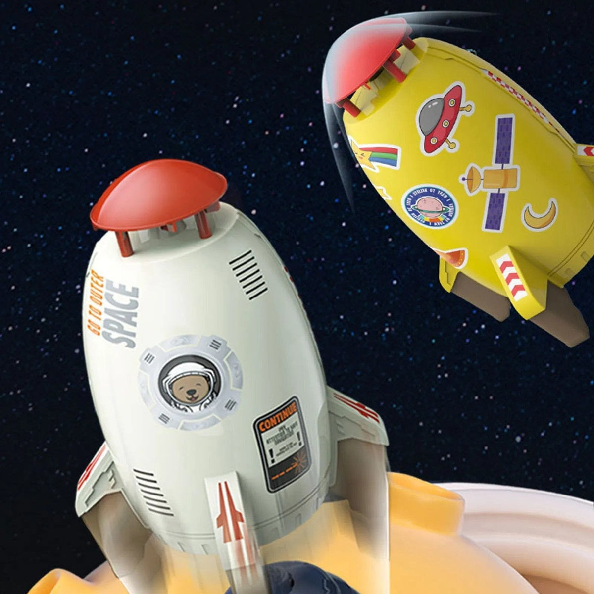 Rocket Water Sprinkler Toy - Outdoor Fun for Kids