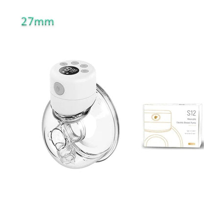 S12 Hands-Free Electric Breast Pump - Portable, Wireless Wearable