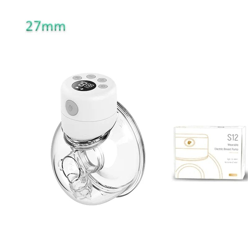 S12 Hands-Free Electric Breast Pump - Portable, Wireless Wearable