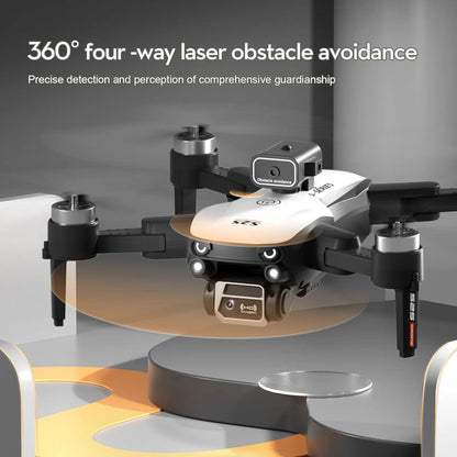 New S2S Mini Drone Prof. 8K Camera - Obstacle Avoidance Quadcopter - 25Min Flight