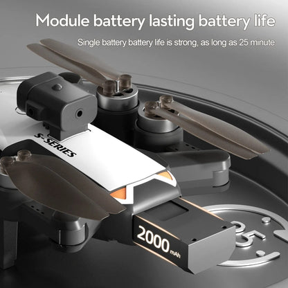 New S2S Mini Drone Prof. 8K Camera - Obstacle Avoidance Quadcopter - 25Min Flight