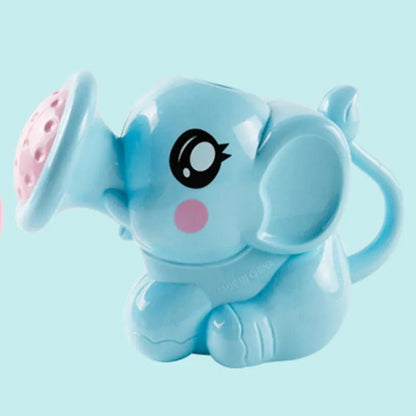 Elephant Water Spray Baby Bath Toy with Storage Mesh Bag