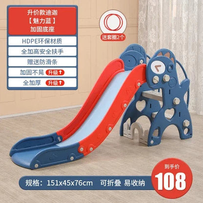 Extended Indoor Kids Slide – Safe Home Playground