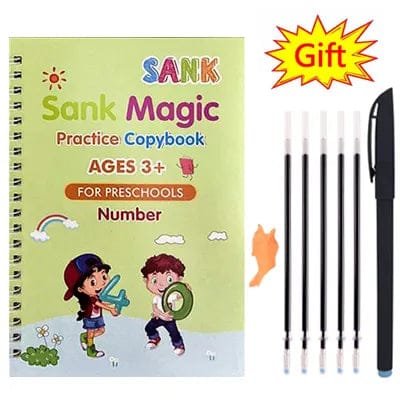 Reusable Montessori Copybook: Writing & Calligraphy