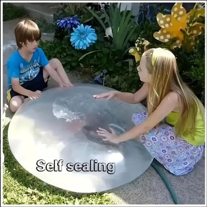 Giant Bubble Ball - Elastic TPR Water-Filled Toy for Beach & Pool