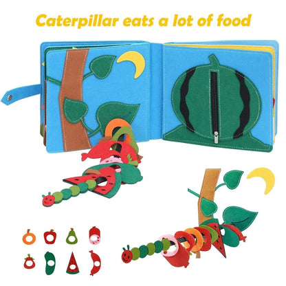 Farm Animal Storytelling Busy Board: Montessori Sensory Toy