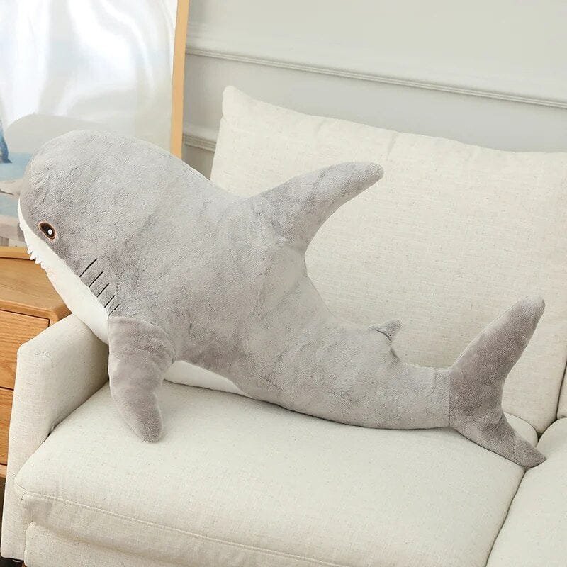 Soft Shark Plush Toy & Reading Pillow - Cute Stuffed Animal Gift