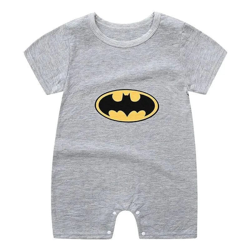0-24M Summer Romper: Short Sleeve for Baby Boys & Girls