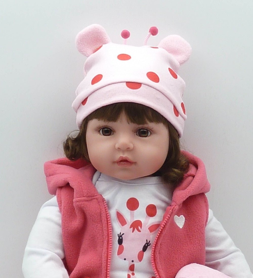 47cm soft silicone reborn toddler baby dolls