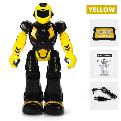 Mechanical Police Robot, Infrared Sensor, Singing, for Kids
