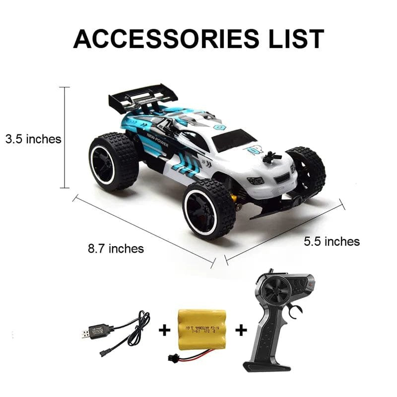 Sinovan 20km/h RC Drift Car - 1:18 High-Speed Radio Toy