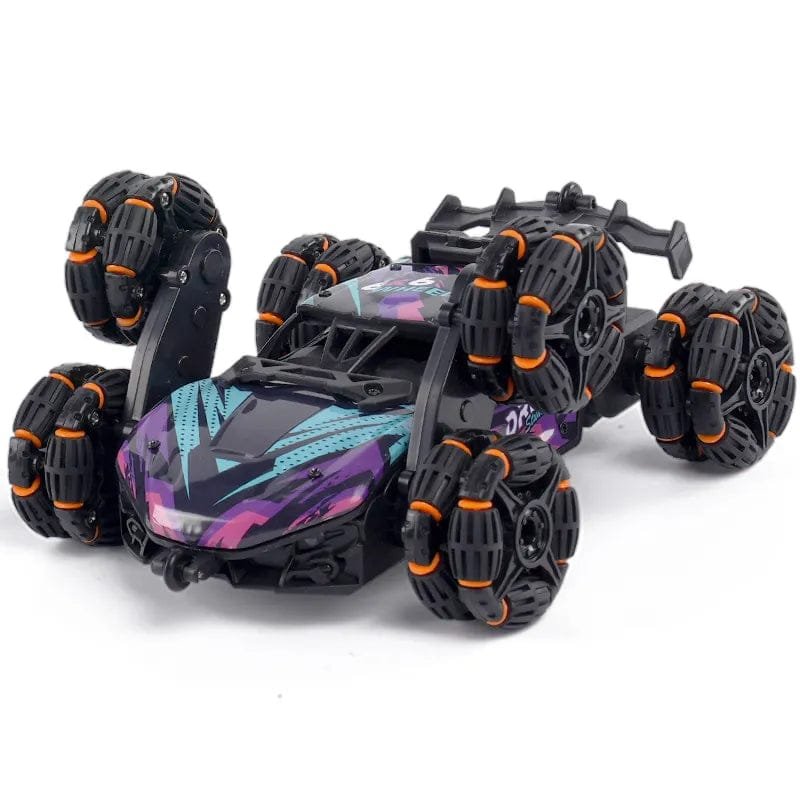 Six-Wheel RC Spray Drift Car - Twisting Stunt Toy for All