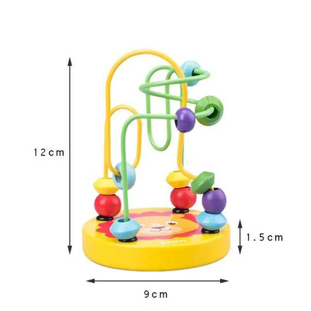 Montessori Wooden Puzzle Games for Babies 1-3 Years