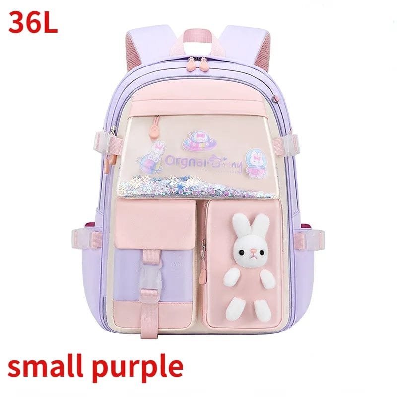 Waterproof Children's Backpack: Large Capacity with Pockets