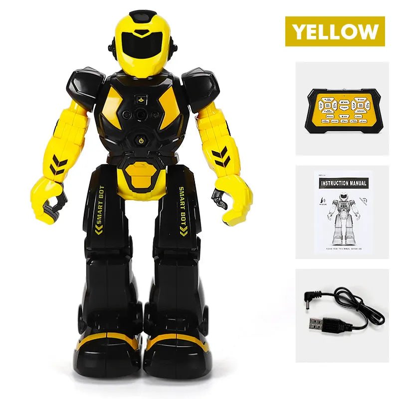 Mechanical Police Robot, Infrared Sensor, Singing, for Kids