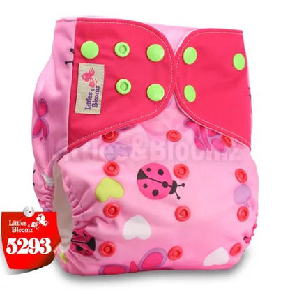 Adjustable Cloth Diaper 0-2yrs - Washable, Eco-Friendly Nappy