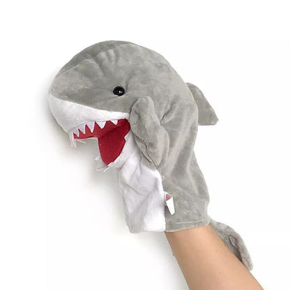 Animal Hand Puppets - Soft Educational Plush Toys for Babies