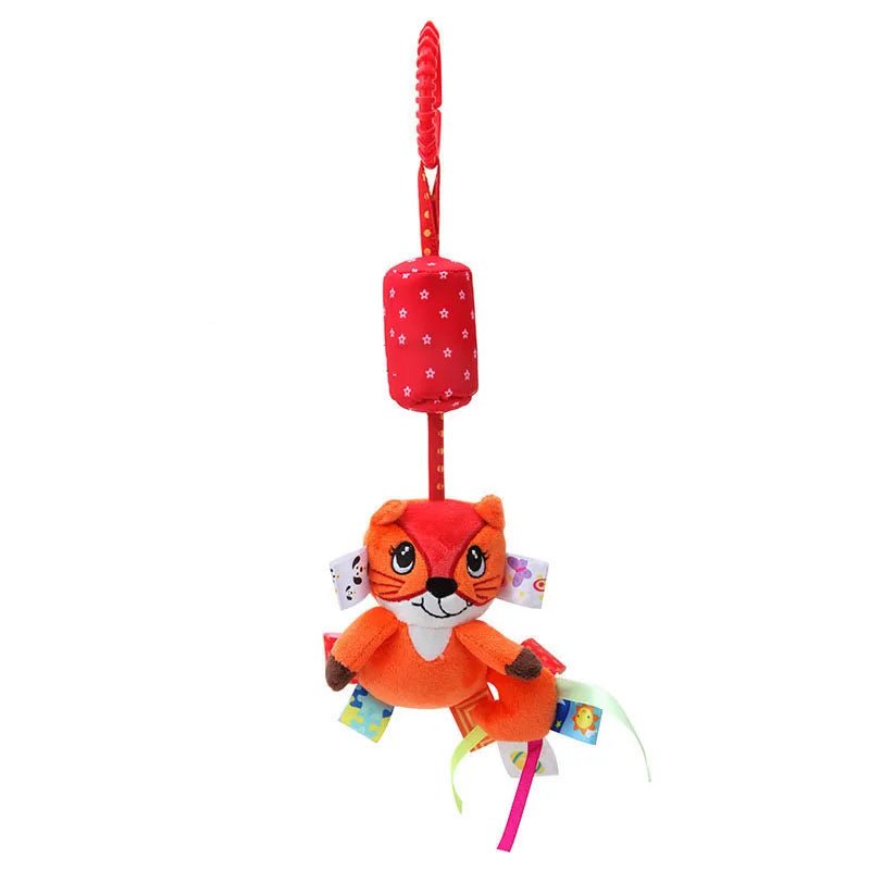 Baby Crib & Car Seat Spiral Rattle Toys - Soft Mobiles for Newborn Gift