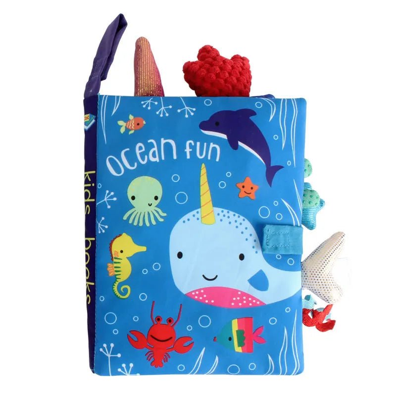 Interactive Sound Cloth Book: Baby Early Learning Toy