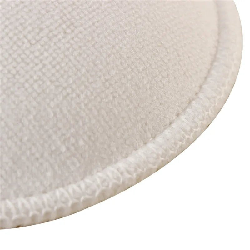 8Pc Soft Cotton Nursing Pads: Washable & Absorbent for Moms