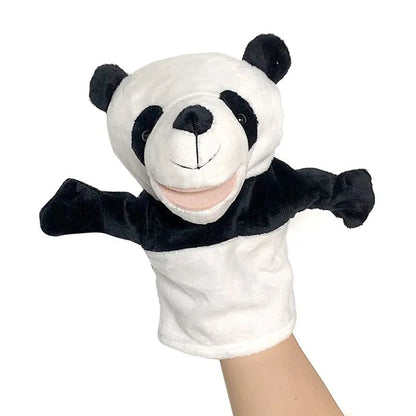 Animal Hand Puppets - Soft Educational Plush Toys for Babies