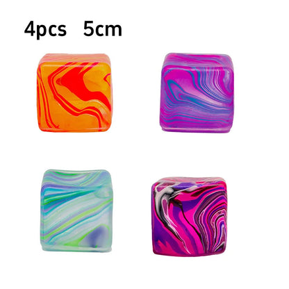 Nee Doh Ripple Ice Cube Squeeze Fidget Toy
