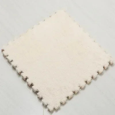 Soft Plush Interlocking Kids Play Mat Tiles – 30×30 cm