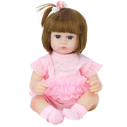 42cm Soft Lifelike Baby Reborn Doll - Ideal Sleeping Companion