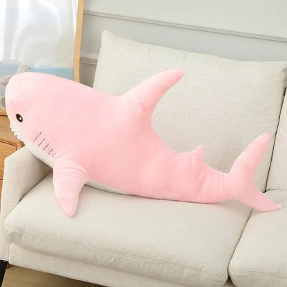 Soft Shark Plush Toy & Reading Pillow - Cute Stuffed Animal Gift