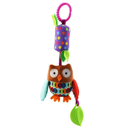 Baby Crib & Car Seat Spiral Rattle Toys - Soft Mobiles for Newborn Gift