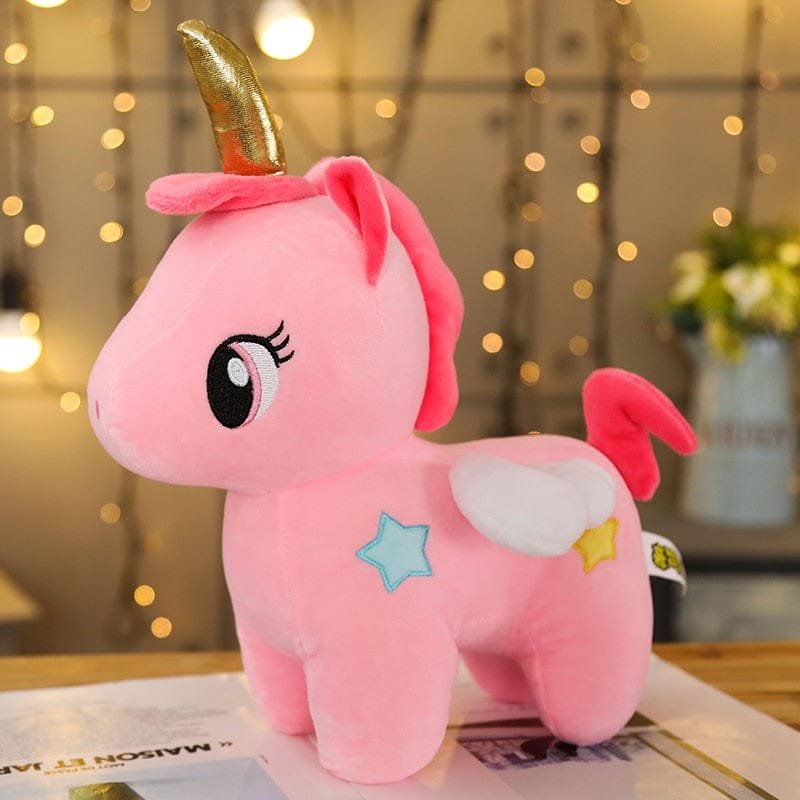 Soft Cute Unicorn Plush Stuffed Cute Key Bag