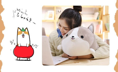 Squishy Corgi Plush Pillow