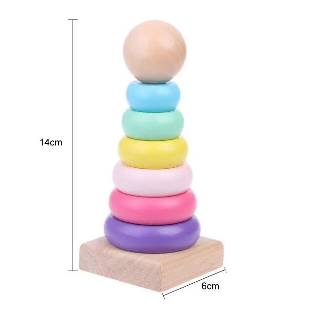 Montessori Wooden Puzzle Games for Babies 1-3 Years