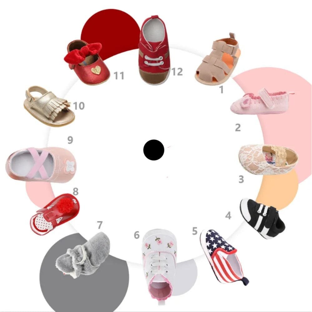 Star Newborn Socks Shoes – Soft Breathable First Walkers