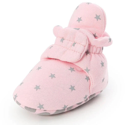 Star Newborn Socks Shoes – Soft Breathable First Walkers