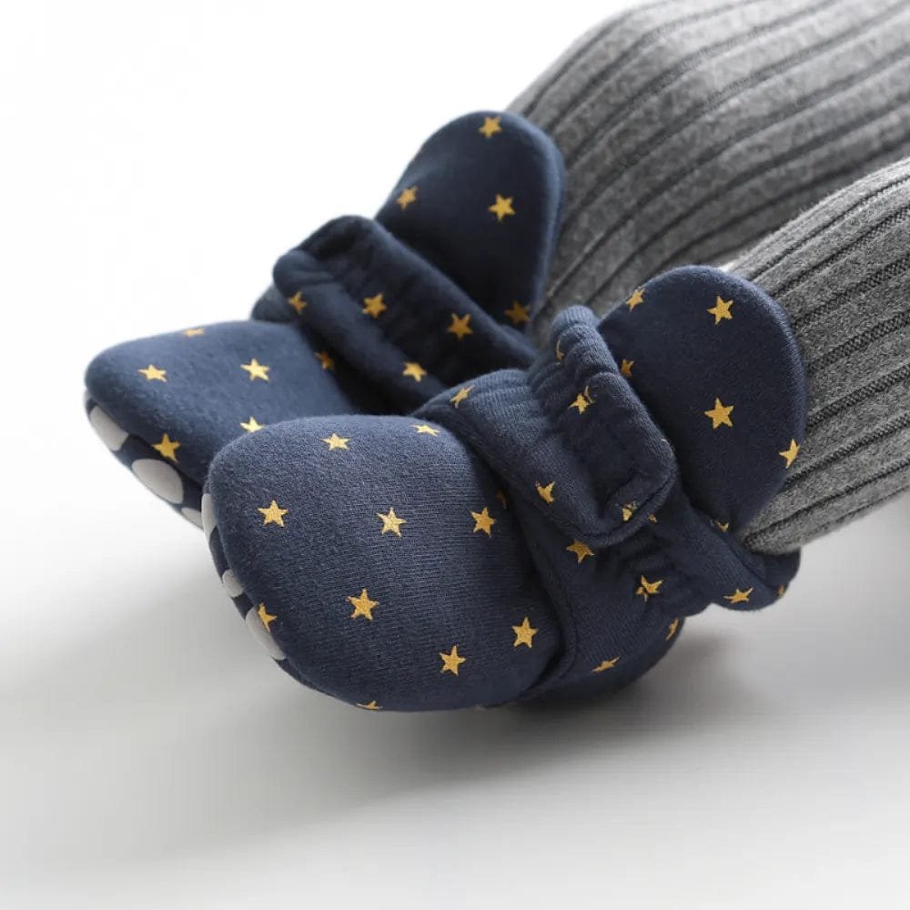 Star Newborn Socks Shoes – Soft Breathable First Walkers