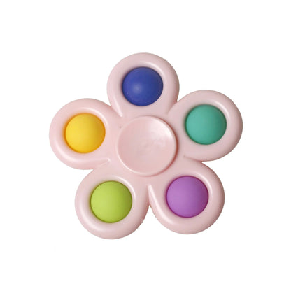 Tie-Dye Pop Fidget Spinner – Sensory Stress-Relief Toy