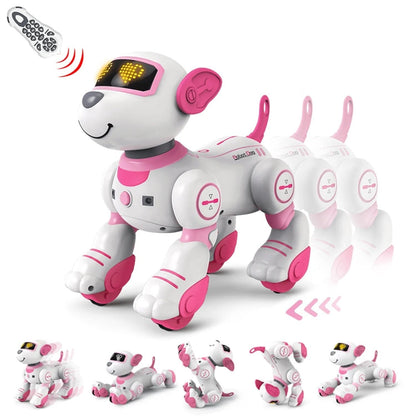 Stunt Walking Robot Dog: Remote Control Pet Toy