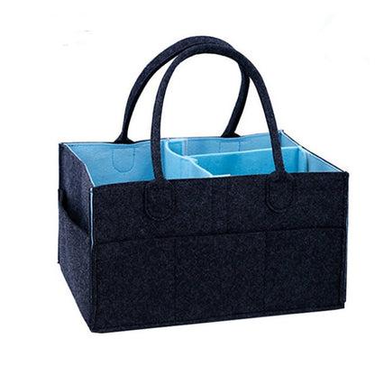 Foldable Cloth Storage Baby Large Size Diaper Caddy Changing Table Organiser Toy Storage Basket