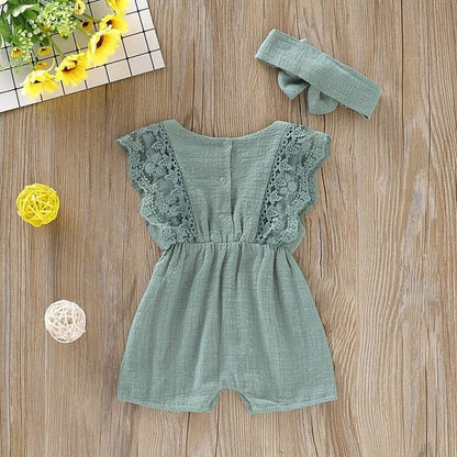 Summer Baby Girl Rompers Newborn Baby Clothes