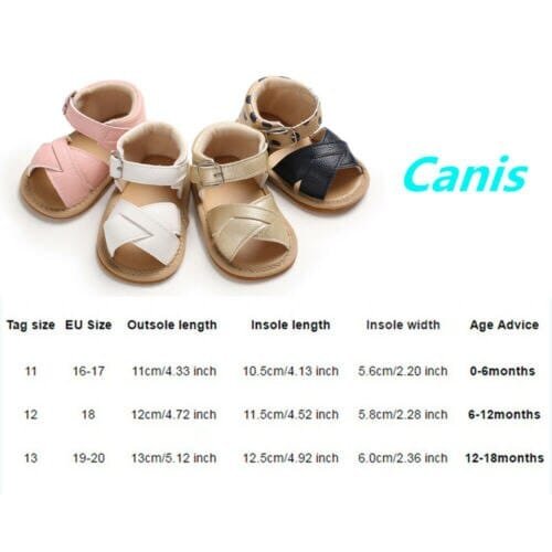 Summer Baby Kid Sandals – Soft Leather Insole, Unisex First Walkers