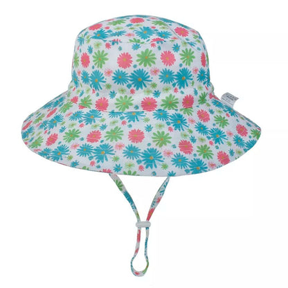 Summer Baby Sun Cap - UV Protection, 0-8 Years, Bucket Style
