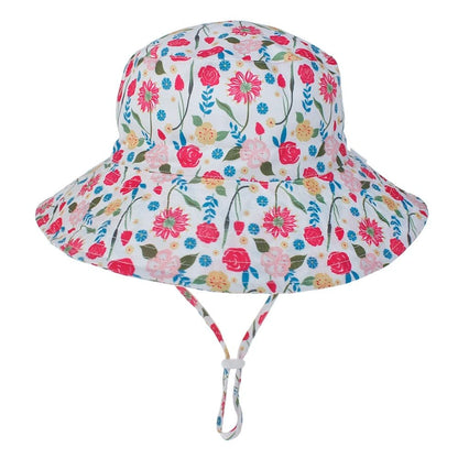 Summer Baby Sun Cap - UV Protection, 0-8 Years, Bucket Style