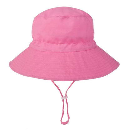 Summer Baby Sun Cap - UV Protection, 0-8 Years, Bucket Style