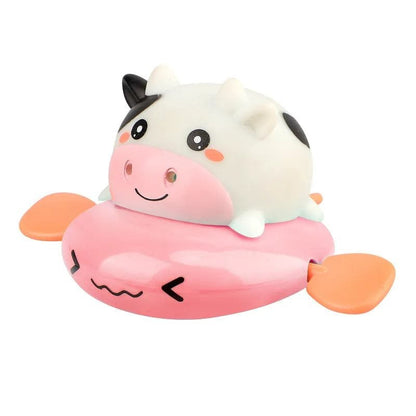 Summer Bath Clockwork Dolls, Cute Animal Toys for Kids' Bathing