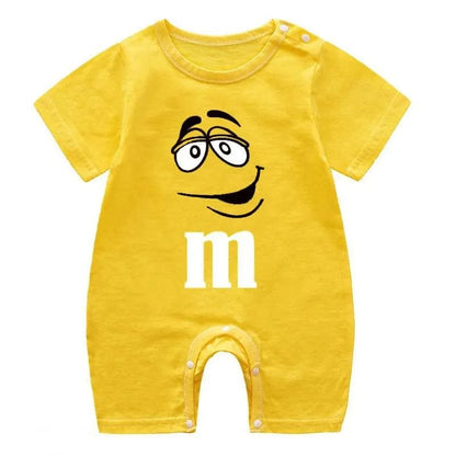 0-24M Summer Romper: Short Sleeve for Baby Boys & Girls