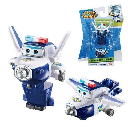 Mini Transforming Vehicle Robots - 36 Types, Action Figures 2" Scale