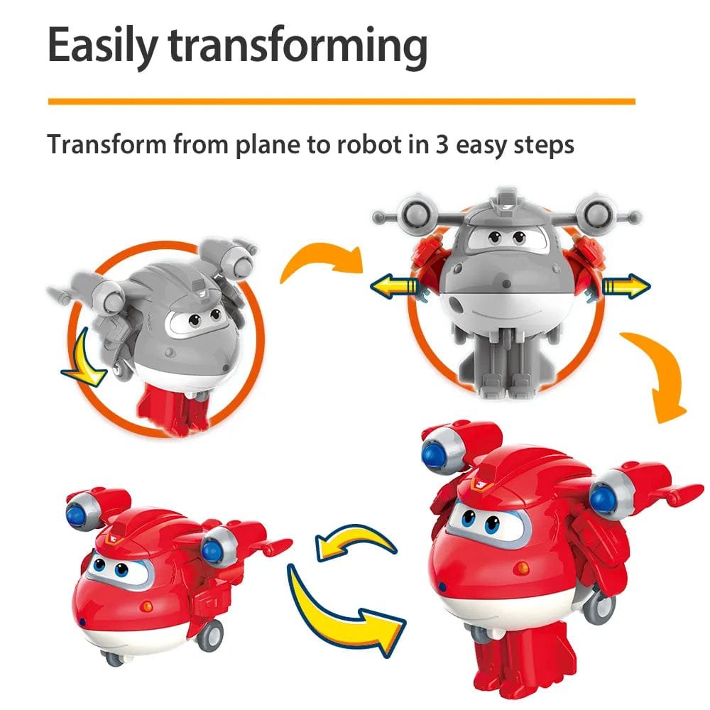 Mini Transforming Vehicle Robots - 36 Types, Action Figures 2" Scale