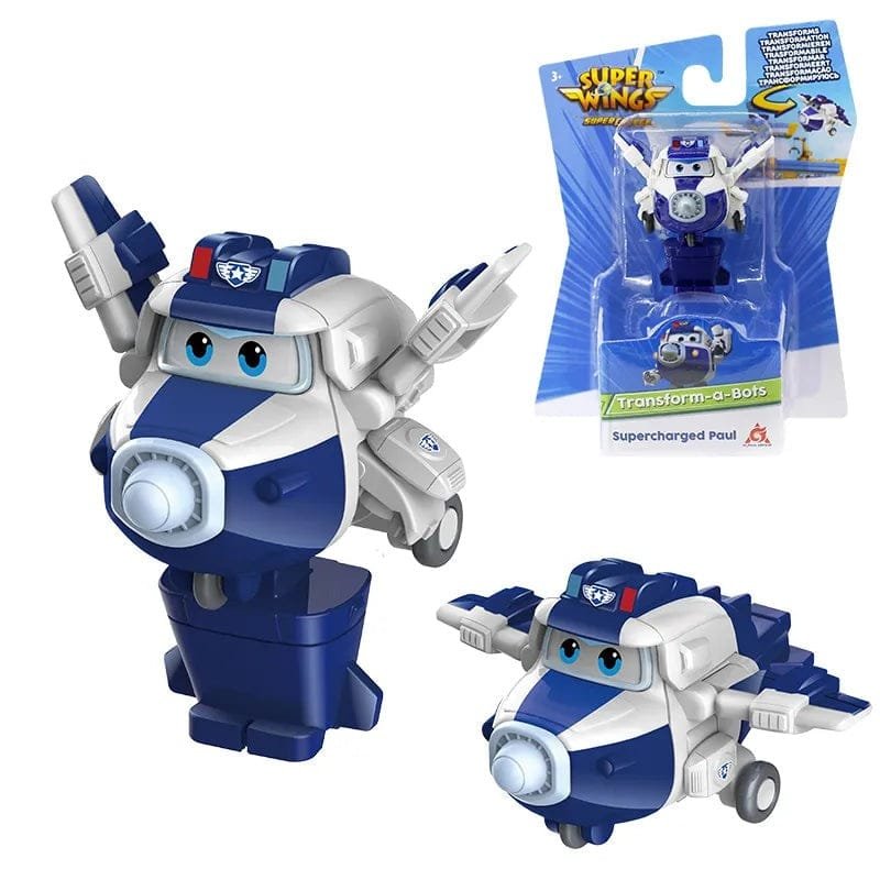 Mini Transforming Vehicle Robots - 36 Types, Action Figures 2" Scale