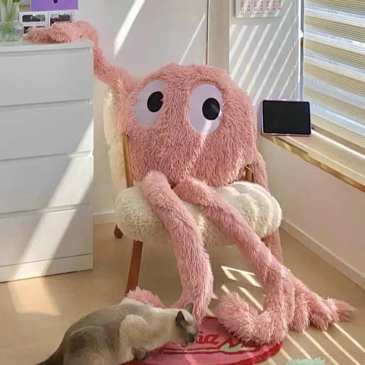Giant 175cm Swag Green Alien Monster Plush Toy with Long Limbs